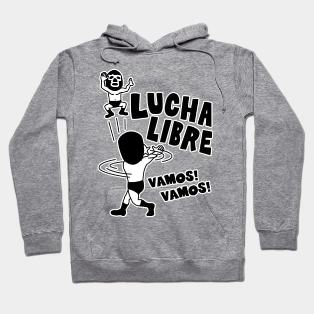 LUCHA LIBRE#29mono Hoodie by RK58